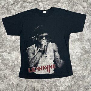 Lil Wayne Tour T Shirt Black Mens L 2011 Young Money Rapper Hip Hop Music